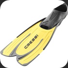 Cressi Agua fins Fullfoot fins ideal for snorkeling