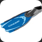 Cressi Pluma fins Fullfoot fins ideal for snorkeling