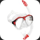 Cressi Matrix-Gamma set Mask and Snorkel set with Matrix mask and Gamma snorkel