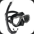 Cressi Perla Mare set Mask and Snorkel set with Perla mask and Mexico snorkel
