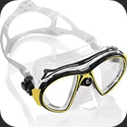 Air Mask Crystal silicone Crystal silicone skirt diving mask