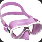 Marea with coloured skirt Colored skirt dive mask