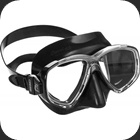 Cressi Perla mask Low volume mask for Freediving or Scuba diving