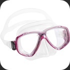 Cressi Perla mask Adult size mask for Snorkeling and Diving, ideal for rental