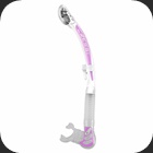 Cressi Alpha Ultra Dry snorkel Snorkel with purge valve and dry top