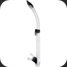 Cressi Tao snorkel Snorkel with purge valve and splash guard