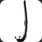 Cressi Corsica snorkel black Snorkel ideal for Freediving
