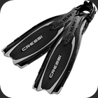 Reaction Fin Fins with open heel