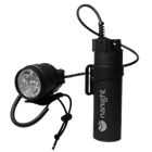 Rechargeable dive light with battery canister for sale in the Philippines