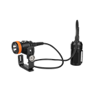 Rechargeable dive light with canister from Orcatorch