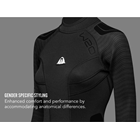 W20 wetsuit with gender cut to fit perfectly for both men and women 