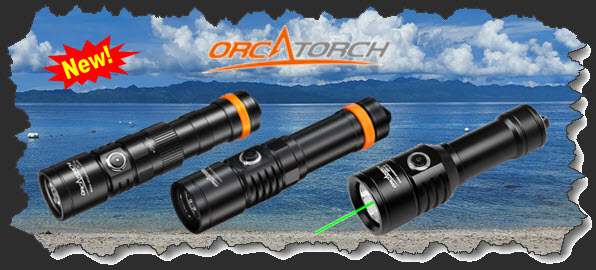 New Rechargable Lights From Orcatorch