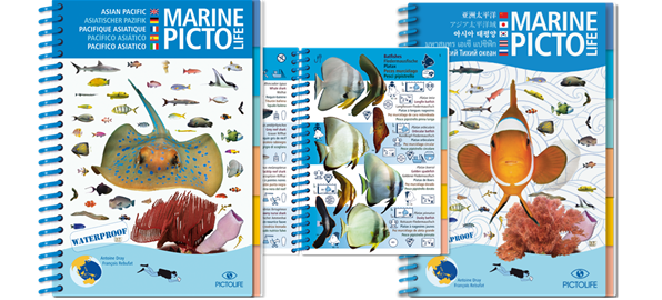 Waterproof Marine Animals Western Pacific Book