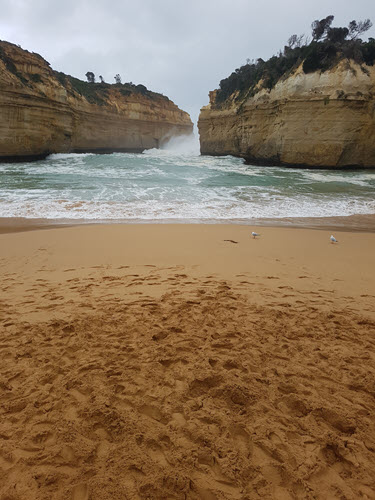 Loch Ard Gorge from shore