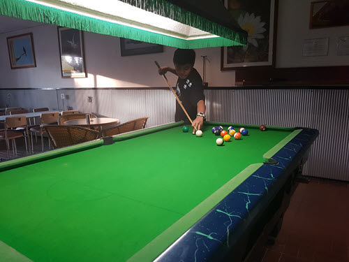 Poolgame in Aurora Kakadu resort